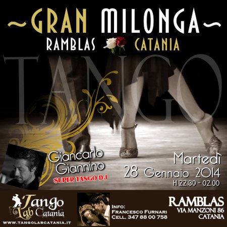 tango a catania milonga del 28 gennaio 2014