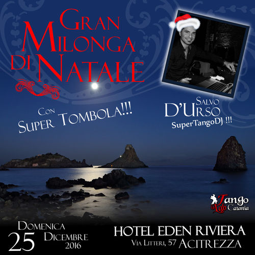 Milonga di Natale 25 DICEMBRE 2016