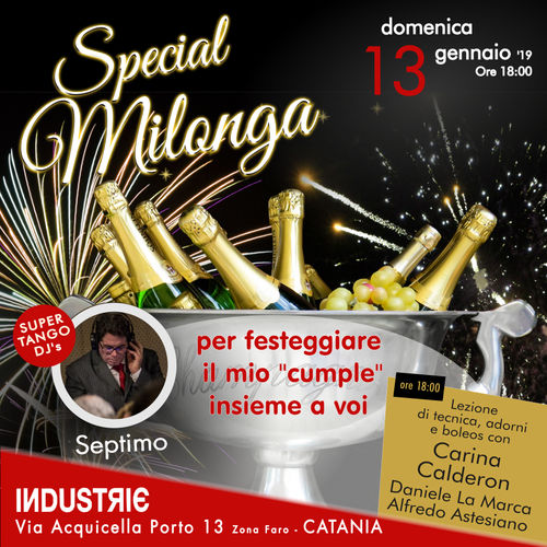 tango a catania milonga del 13 gennaio 2019