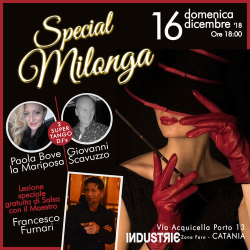 tango a catania milonga del 16 dicembre 2018