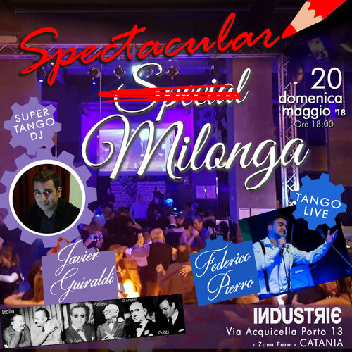 TANGO A CATANIA MILONGA DEL 20 maggio 2018