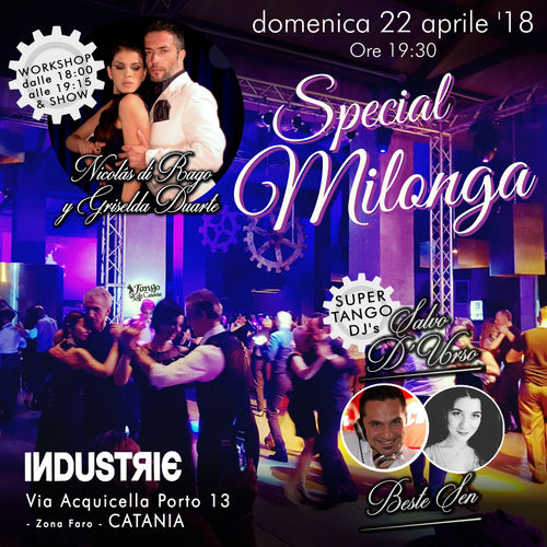 TANGO A CATANIA MILONGA DEL 22 aprile 2018