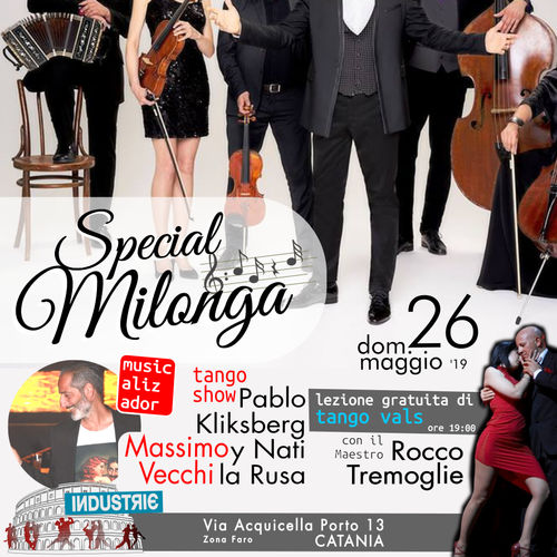tango a Catania milonga del 26 maggio 2019