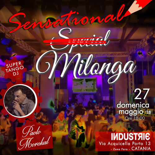 TANGO A CATANIA MILONGA DEL 27 maggio 2018