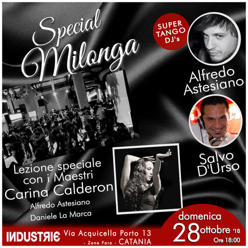 tango a catania milonga del 28 ottobre 2018