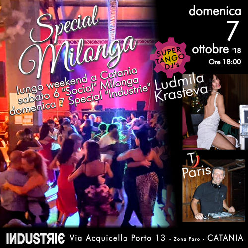 tango a catania milonga del 7 ottobre 2018