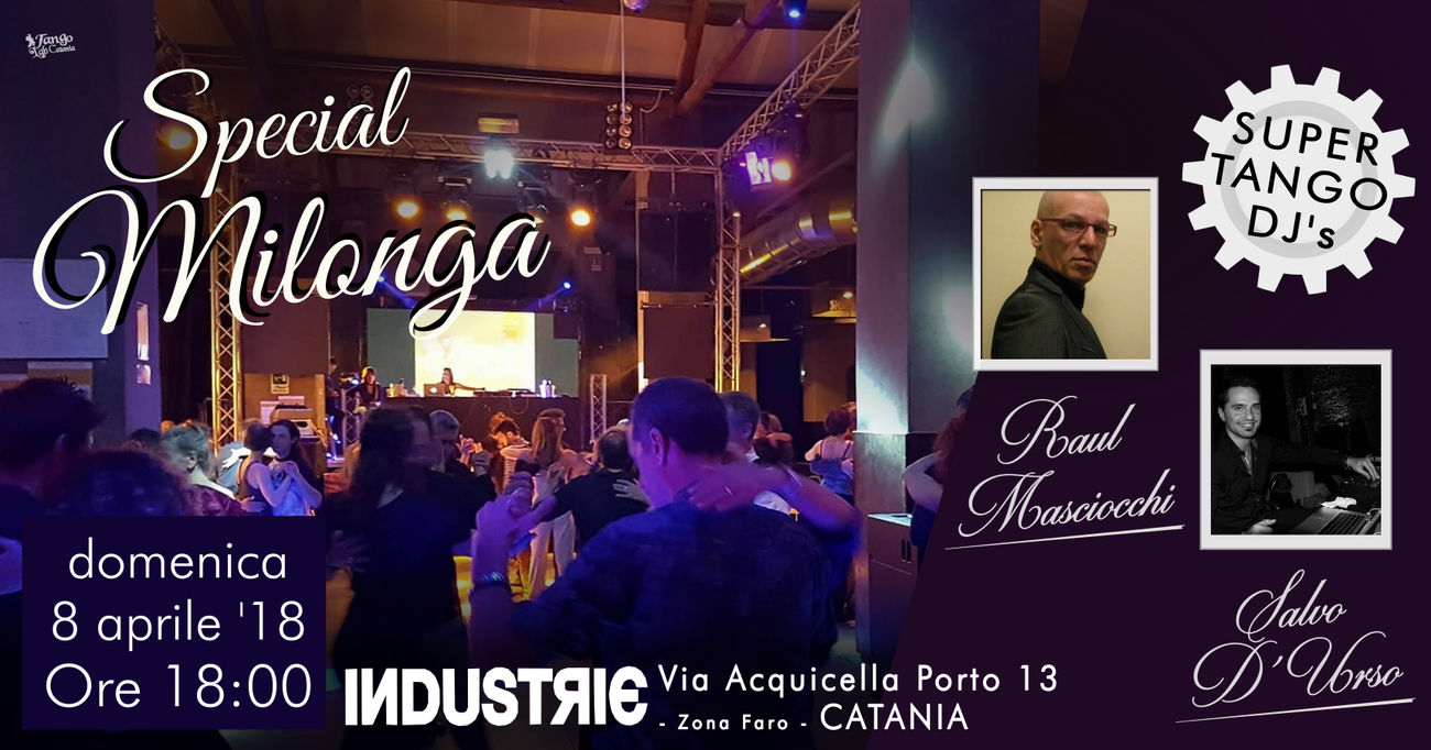 tango a Catania milonga del 8 aprile 2018