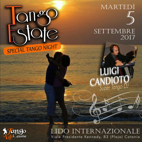 TANGO ESTATE MILONGA DEL 5 SETTEMBRE 2017