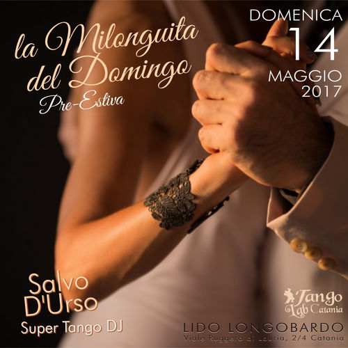 MILONGA A CATANIA 14 MAGGIO 2017