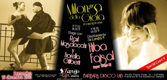 tango catania milonga del 15 dicembre 2013