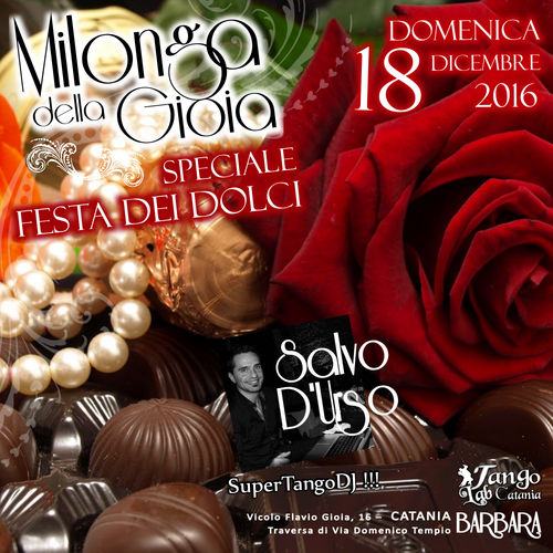 tango a catania milonga del 18 DICEMBRE 2016