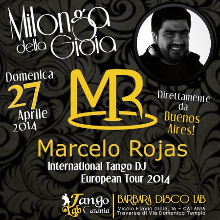 TANGO A CATANIA MILONGA DEL 27 aprile 2014