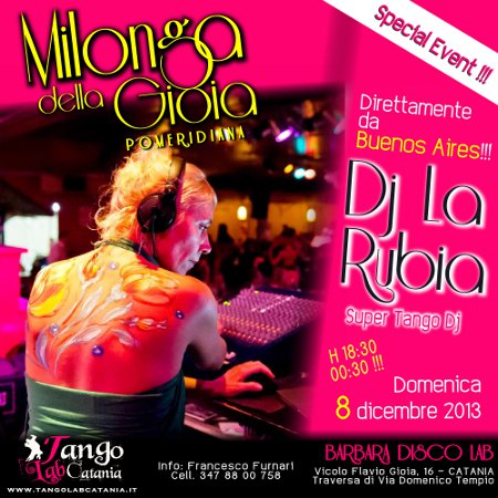 TANGO A CATANIA MILONGA DEL 8 DICEMBRE 2013