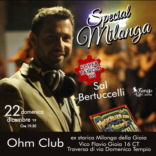 tango a Catania milonga del 22 dicembre 2019