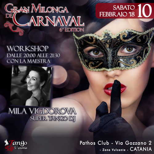 milonga a catania del 10 febbraio 2018