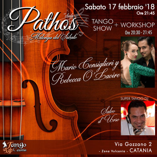 milonga a catania del 17 febbraio 2018